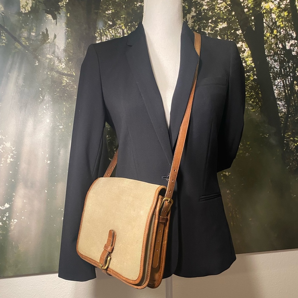 Coach Vintage 1970’s-80’s RARE Twill Shoulder Bag - Picture 2 of 16